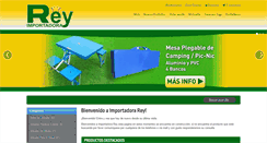 Desktop Screenshot of importadorarey.com