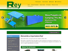 Tablet Screenshot of importadorarey.com